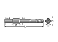 Paládio carbonoso 200r do paládio 200 de Furukawa M120 do adaptador da pata da broca