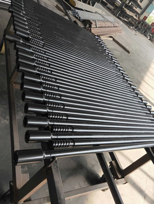 Round MF T38 1220mm Drill Rod Thread Types 23CrNi3Mo Material High Efficiency