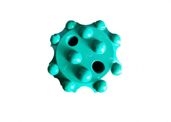 Green Precision Thread High Speed Drill Bits T38 64mm Spherical Button Bit