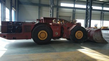 Máquina LHD subterrâneo do carregador-transportador da escavação de um túnel com movimentação de quatro rodas