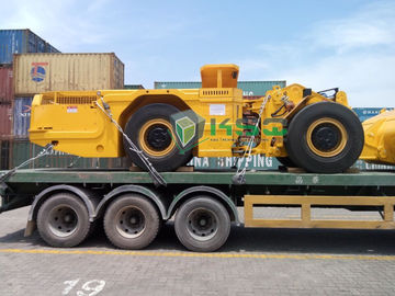 Máquina alaranjada/do amarelo carregador-transportador para a mineração subterrânea