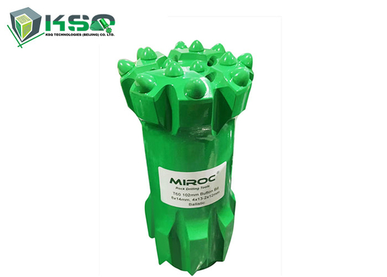 T60 102mm Diâmetro Aço Carboneto Material Retrac Corpo Rocha Botão Broca Broca