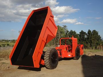 Laranja 12 toneladas de caminhão de mineração subterrânea, equipamento da perfuração da mineração do ouro