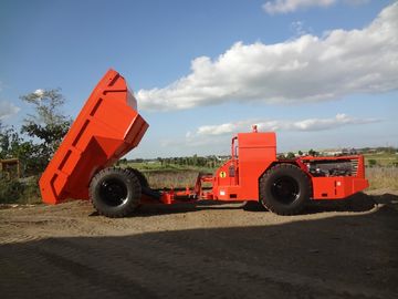 Laranja 12 toneladas de caminhão de mineração subterrânea, equipamento da perfuração da mineração do ouro