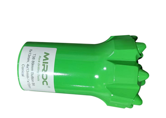 T38 - 89mm Para perfuração de rocha Botões esféricos / balísticos