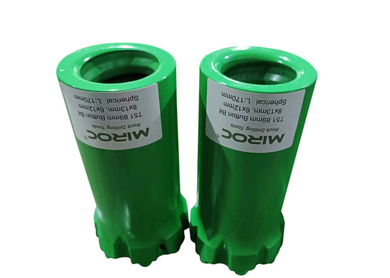 T51 89mm Botão de perfuração Bit Carbono de tungstênio / 14 botões roscados