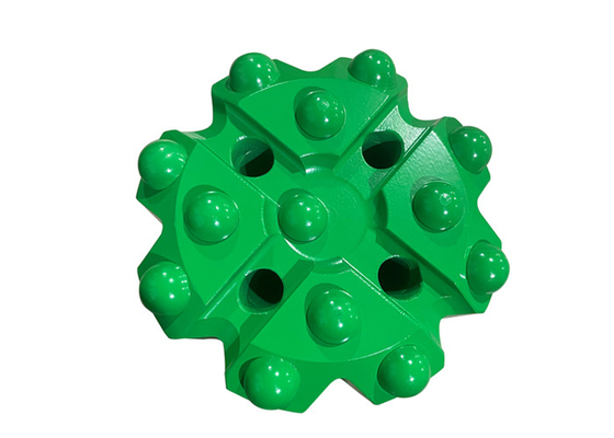Retracção de botões verde / azul para peças de mineração de rocha de duração média a dura T-WIZ60-115