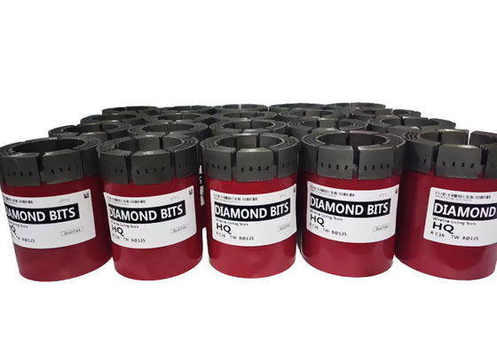 HQ Professional Core Drill Bit para exploração de linha de fio mineral