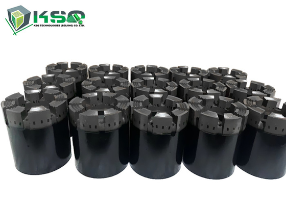 NQ Indústria de Exploração Mineral Bits de perfuração de núcleo de diamante geológico preto para desempenho superior