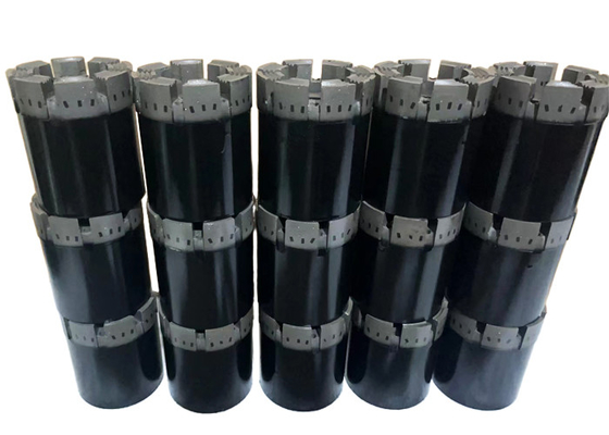 NQ Indústria de Exploração Mineral Bits de perfuração de núcleo de diamante geológico preto para desempenho superior