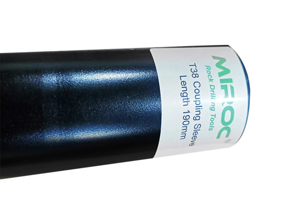 T38-190mm Comprimentos de acoplamento Bits de perfuração e de rosca Produtos principais para ferramentas de perfuração simétricas