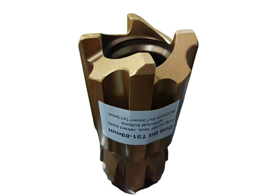 T51-89mm Retrac Tungsténio Carbide Perfurador Bit para desempenho de perfuração de longa duração