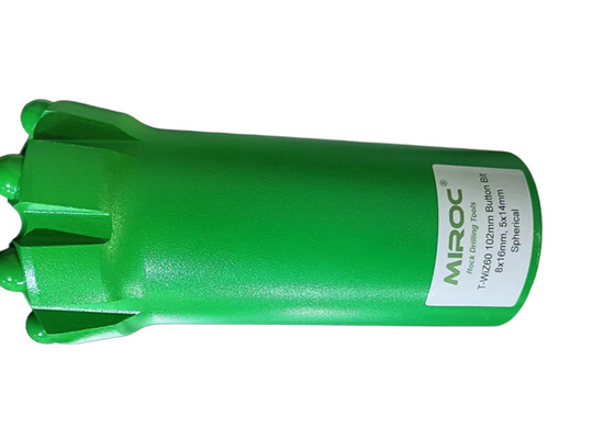 T-WIZ60 102-mm de rosca com botão de rocha