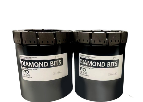 Bit de núcleo de diamante impregnado PQ adequado para perfuração