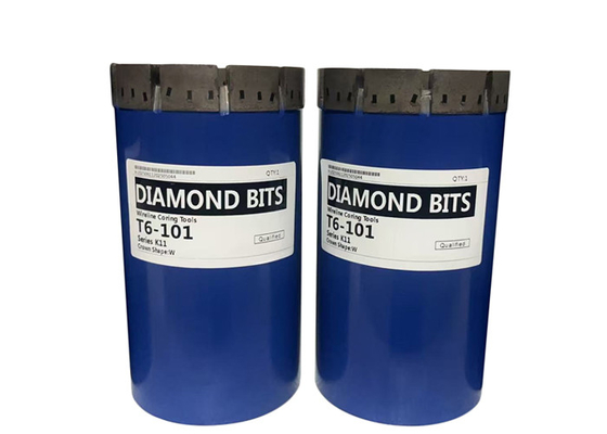 T6-101 Bito de núcleo de diamante impregnado para perfuração de núcleo