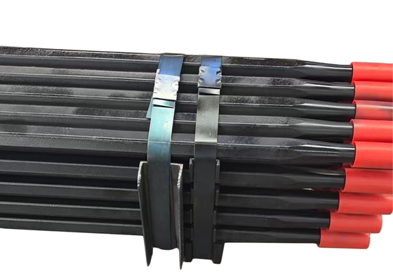T38-Hex 35-R32 4305mm Rodas de extensão de perfuração em rocha