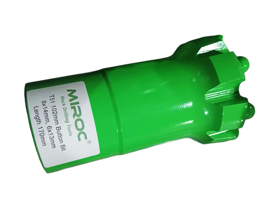 Ferramentas de Perfuração de Rochas Top Hammer T45、T51 Broca de Botão para Perfuração de Rochas