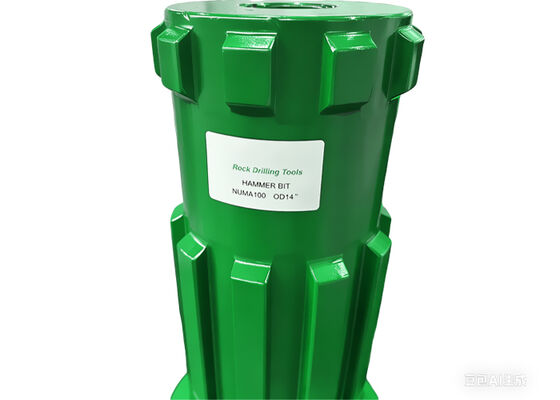 NUMA100 Grande tamanho Excelente retidão DTH Martelo com inserções de carburo para perfuração de poços de mineração