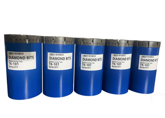 Broca de Coroa Diamantada Impregnada Série T6 para Perfuração de Rochas Muito Duras com Todos os Tamanhos Disponíveis