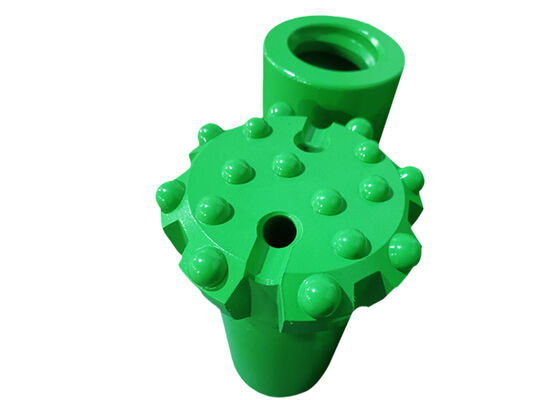 Broca Botão para Perfuração de Rocha T-WIZ60-127mm com Rosca em Aço Liga e Carbonetos de Tungstênio para Perfuração de Alto Desempenho