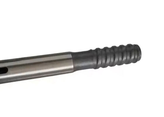 Aço Forjado de Alto Manganês T38 HD155 Adaptador de Cadeia Com Collete Para Forno de Rocha de Martelamento de Martelamento de Mineração