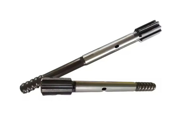 Adaptador de haste Furukawa HD709-45-T38/T45 620mm com rosca T45 para perfuratriz de rocha para mineração