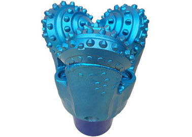Bocado de broca Tricone do carboneto tungstênio do código 8-1/2 de 447 IADC de” para a cor dura do azul dos solos