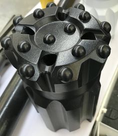 Ferramentas de perfuração da rocha dos bocados de botão de T45 89mm Retrac para o ISO do hard rock aprovado