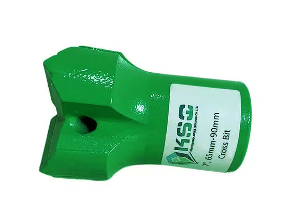 High Wear Resistance Taper Cross Drill Bit For Hard Rock Blasting Tungsten Carbide Button