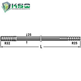 Furo de nivelamento de Rod R32-Hex 25-R25 do indeciso R25 8,6 milímetros