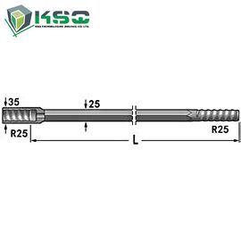Furo de nivelamento de Rod R25-Hex 25-R25 da velocidade R25 8,6 milímetros
