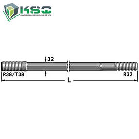 Furo de nivelamento de Rod R/T38-Hex 32-R32 do indeciso R32 9,6 milímetros