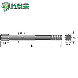 Adaptador HC 40 da pata da broca de Montabert, HC 80, HC 90, HC 105, HC120