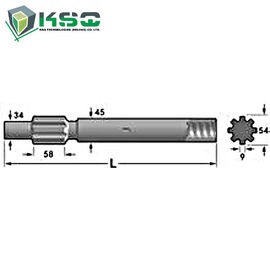 Adaptador HBM 50 da pata da broca dos SIG, HBM 100, HBM 120, HBM 101