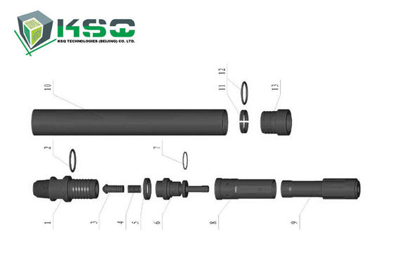 Ferramentas de perfuração de DTH para DTH345 o martelo, anel de retentor do bocado DTH345-12