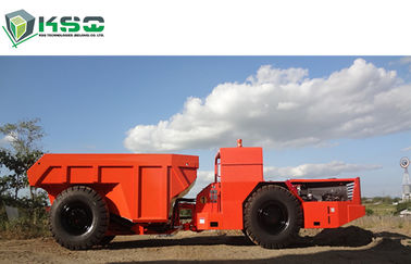Caminhão basculante subterrâneo do caminhão basculante do perfil baixo RT-15 para a mineração/encapsulamento