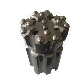 Cara côncava de alta velocidade do bocado de botão T45 da linha da perfuração 102mm para o hard rock