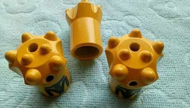 Bocado de broca pequeno do botão da perfuração do furo diâmetro 38mm de 11 graus com saia curto