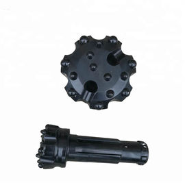 Material do aço carbono da polegada 140mm dos bocados de broca 5 do botão do martelo DHD 350 de DTH