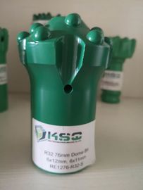 Bocados de broca do carboneto da abóbada de R32 76mm T38 T45 T51 para minar/construção