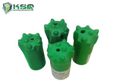Resistência de desgaste alta carbonosa curto afilada da saia 38mm do aço carbono do bocado de broca 11° do botão