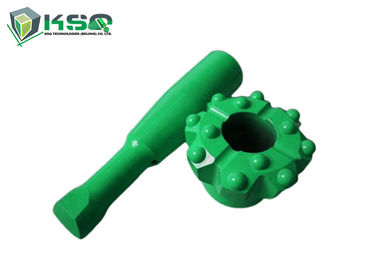 Alargar o diâmetro 40mm do adaptador piloto 12° de ferramentas de perfuração da rocha do bocado 12° para o grande corte fura 35°