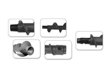 500 - desgaste alto Geological da espiral de Rod de broca de 1500mm - soldadura de fricção resistente