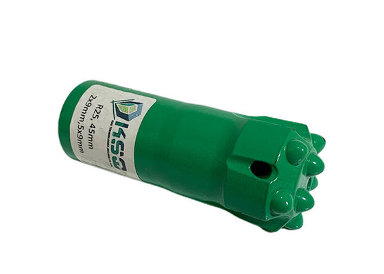 Forjando ferramentas da broca de carboneto de tungstênio da perfuração de rocha dos bocados de botão da linha R25