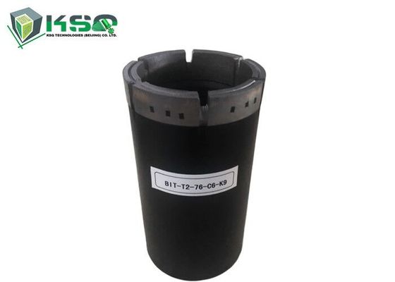 T2-76mm impregnou o bocado de núcleo do diamante para a perfuração de retirada do núcleo geotécnical