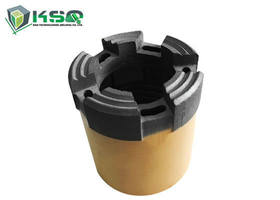 Diamond Core Drilling Tools Model datilografa NQ Diamond Core Bits impregnado 75mm