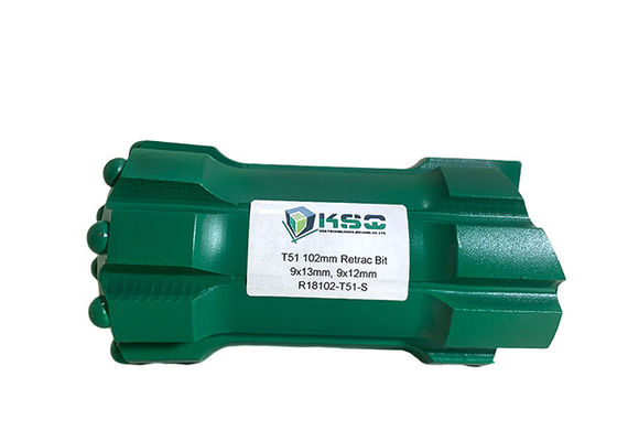 Os bocados de botão retráteis de forjadura verdes de Dth ligam de aço