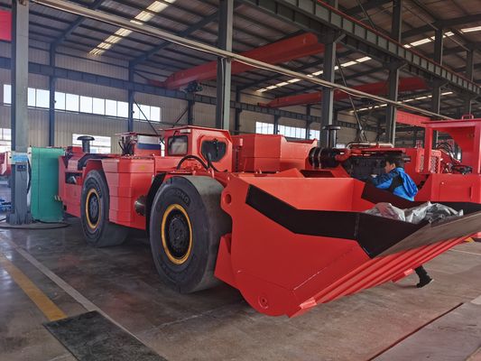 Máquina do carregador-transportador RL-4 para a escavação de um túnel e os caminhões de transporte de Undergound