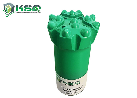 T38 64mm 2,5" perfuração longa do furo/banco rosqueou bocados de botão