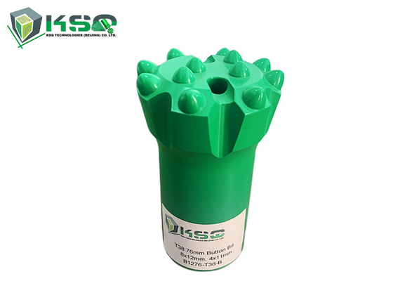 Bocado de broca rosqueado balístico do carboneto de tungstênio de T38 76mm 89mm
